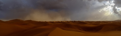 Le vent de sable se lève